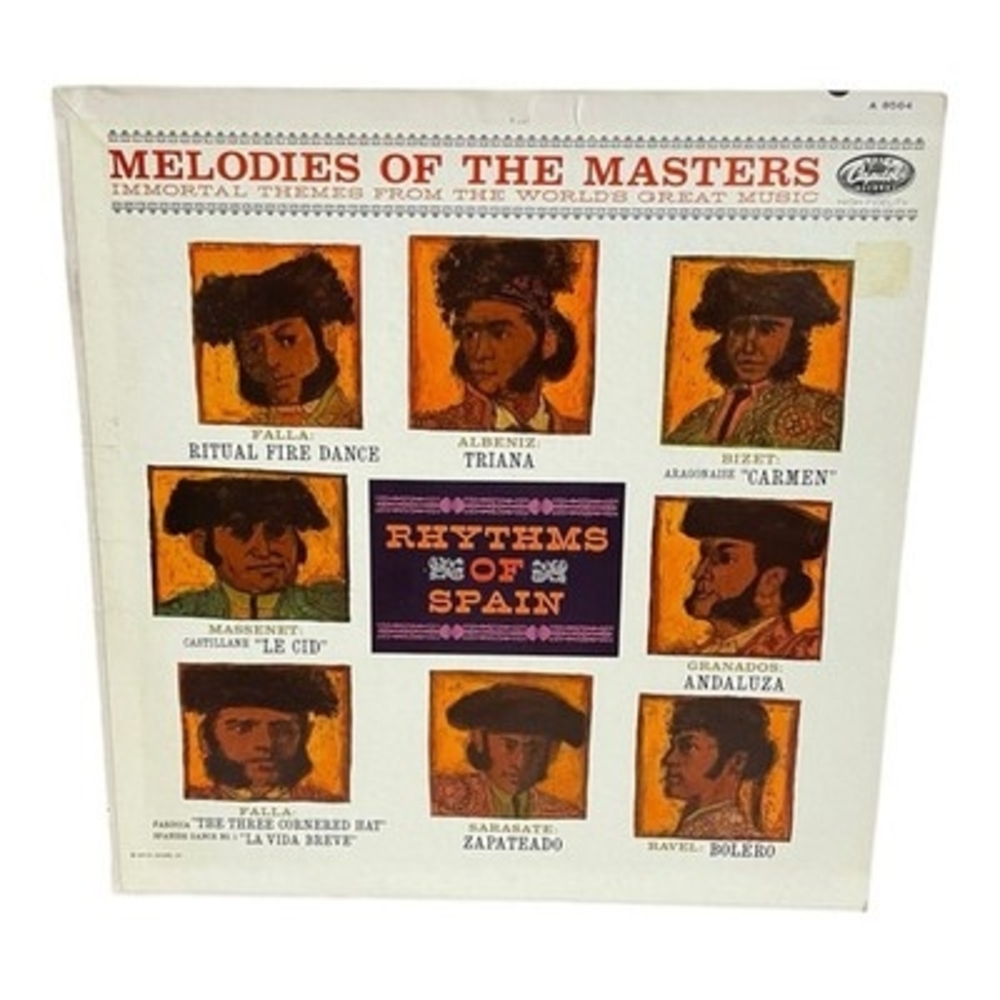 Various Rhythms Of Spain Vinyl LP Capitol Records A8564 VG+